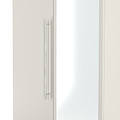 Bramwell Double Mirrored Wardrobe Grey from Roseland Furniture