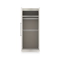 Bramwell Double Mirrored Wardrobe Grey from Roseland Furniture