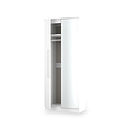 Bramwell Double Mirrored Wardrobe White from Roseland Furniture