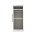 Bramwell Double Mirrored Wardrobe White from Roseland Furniture