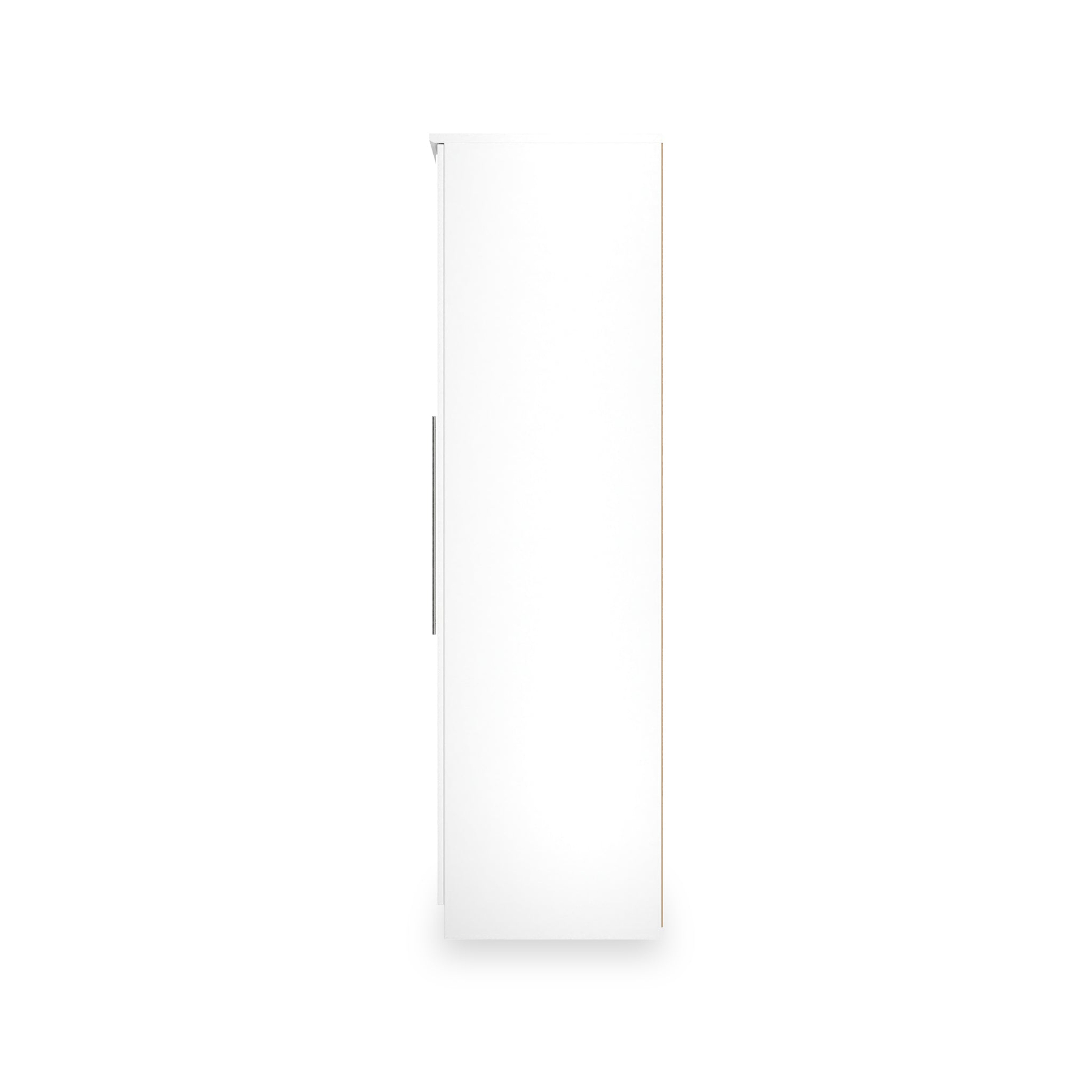 Bramwell Double Mirrored Wardrobe White from Roseland Furniture