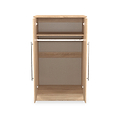 Bramwell 2 Door Small Wardrobe Oak from Roseland Furniture