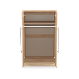 Bramwell 2 Door Small Wardrobe Oak from Roseland Furniture
