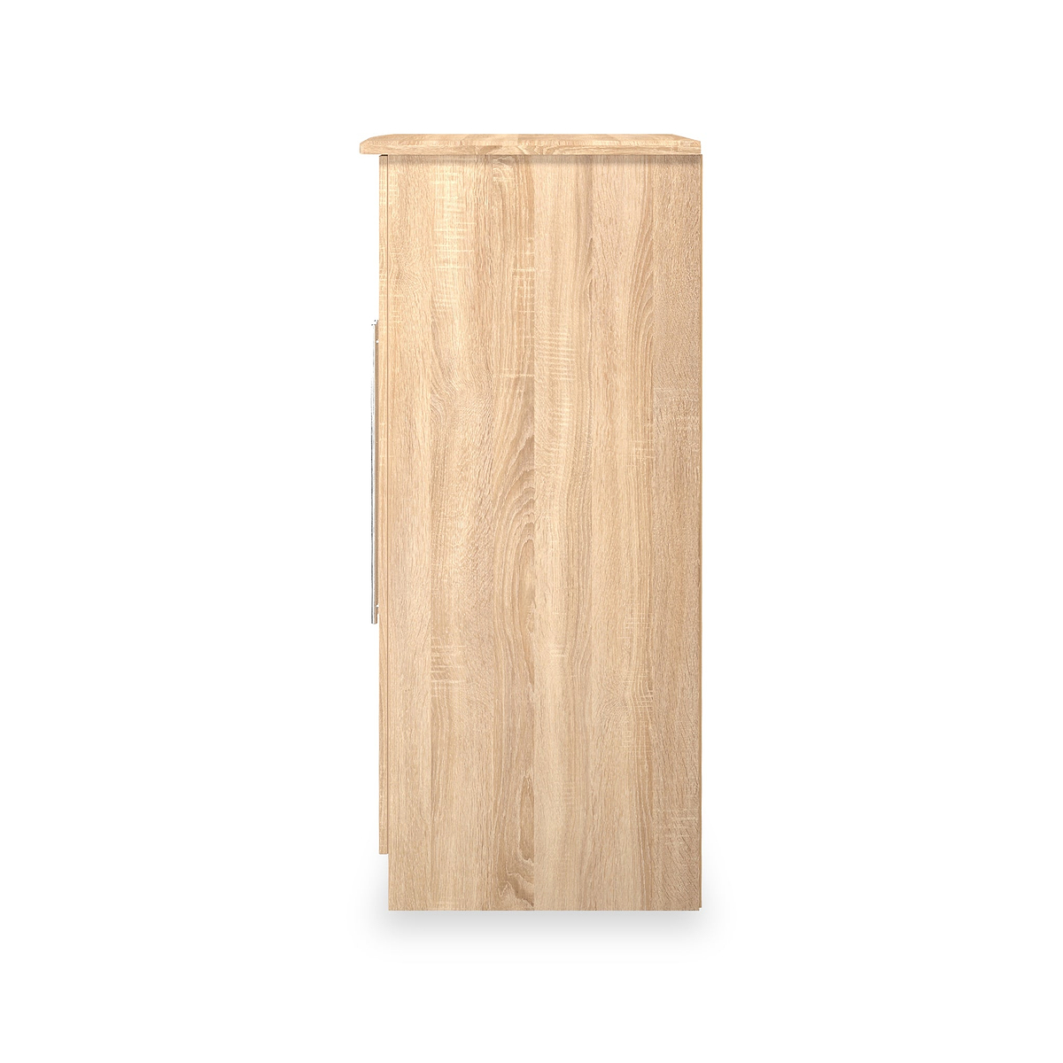 Bramwell 2 Door Small Wardrobe Oak from Roseland Furniture