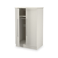 Bramwell 2 Door Small Wardrobe Grey from Roseland Furniture
