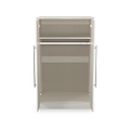 Bramwell 2 Door Small Wardrobe Grey from Roseland Furniture