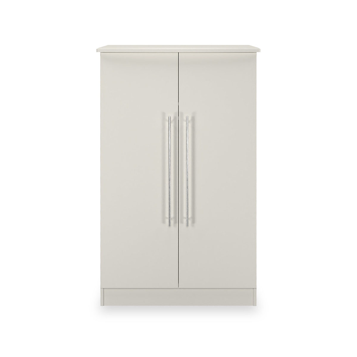 Bramwell 2 Door Small Wardrobe Grey from Roseland Furniture