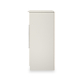 Bramwell 2 Door Small Wardrobe Grey from Roseland Furniture