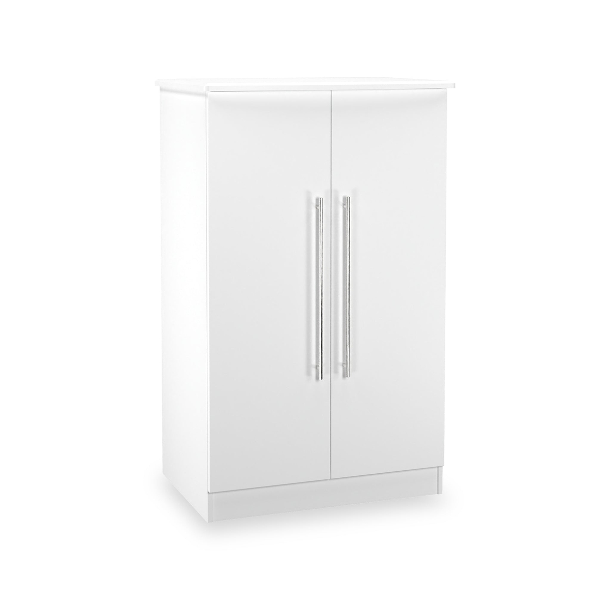 Bramwell 2 Door Small Wardrobe White from Roseland Furniture