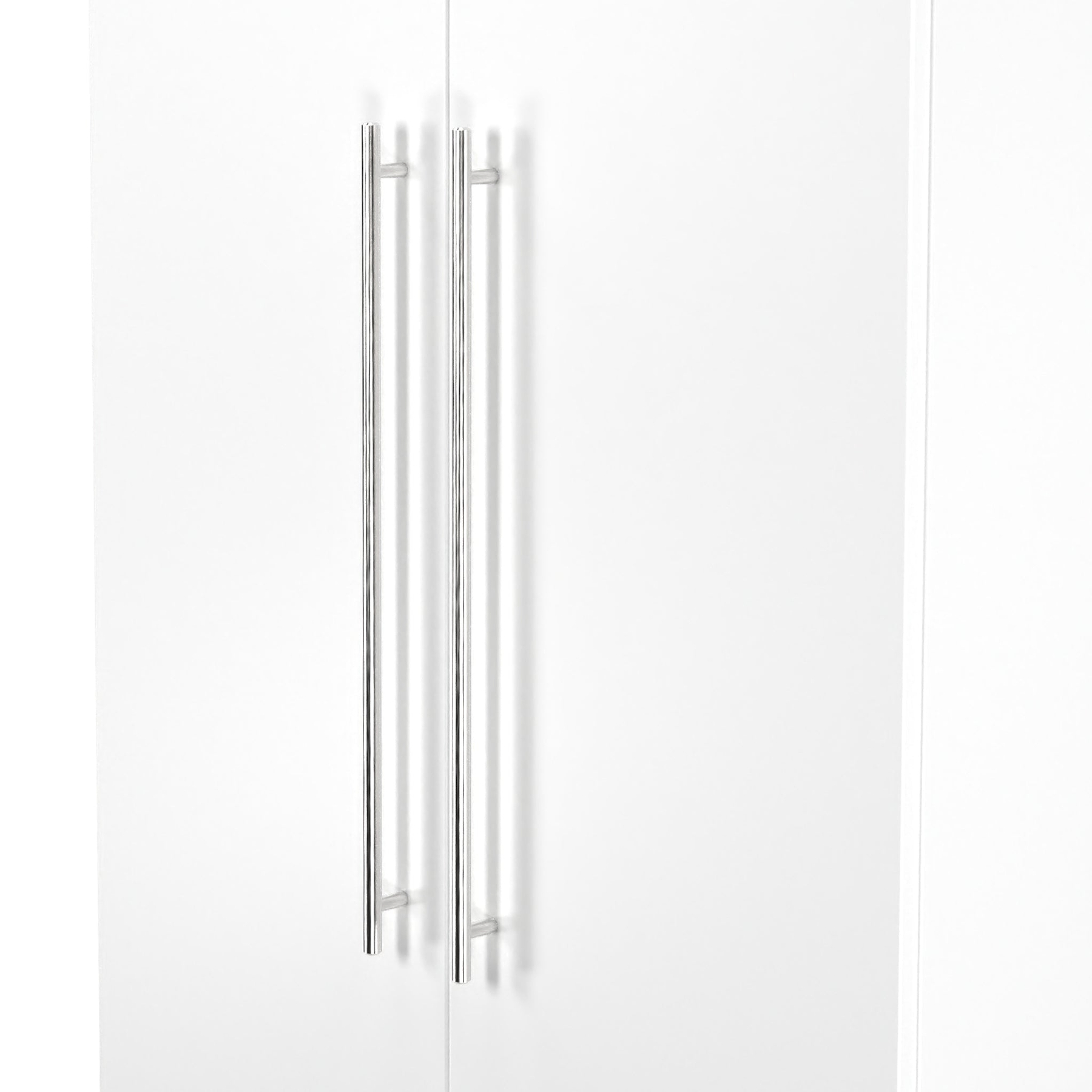 Bramwell 2 Door Small Wardrobe White from Roseland Furniture