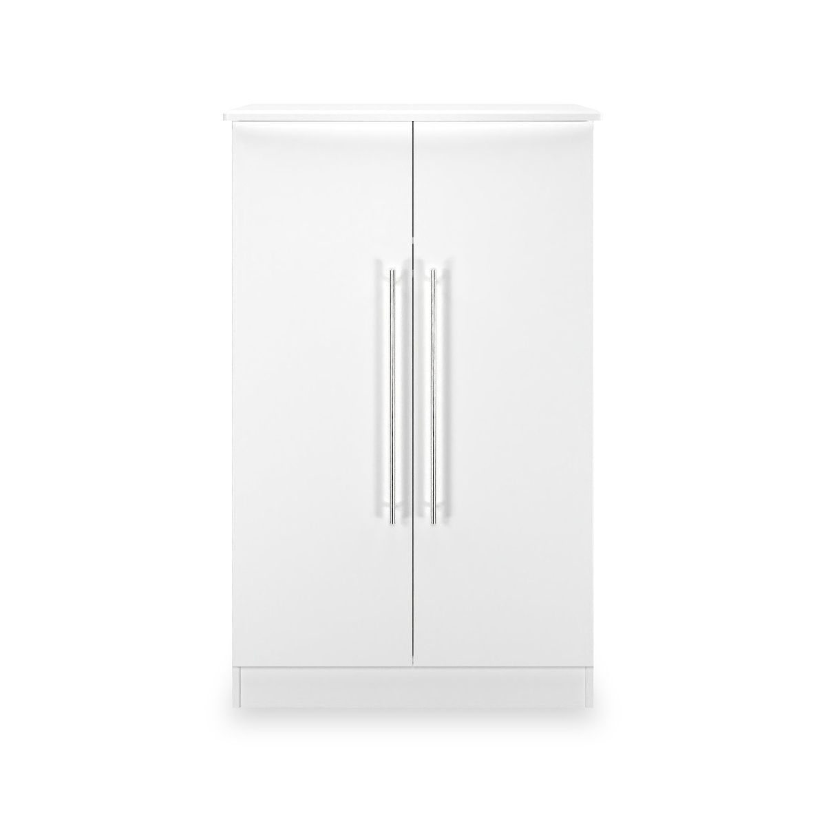 Bramwell 2 Door Small Wardrobe White from Roseland Furniture