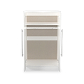 Bramwell 2 Door Small Wardrobe White from Roseland Furniture