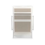 Bramwell 2 Door Small Wardrobe White from Roseland Furniture