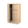 Bramwell Childrens Wardrobe Oak from Roseland Furniture