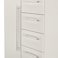 Bramwell Childrens Wardrobe Grey from Roseland Furniture