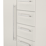 Bramwell Childrens Wardrobe Grey from Roseland Furniture