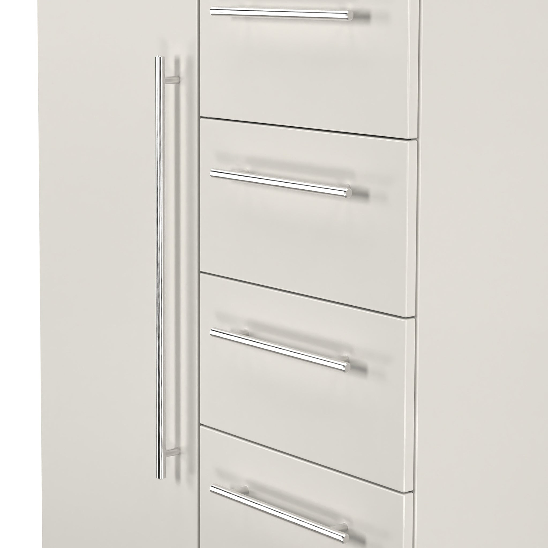 Bramwell Childrens Wardrobe Grey from Roseland Furniture