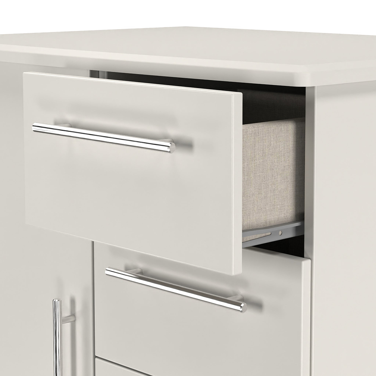Bramwell Childrens Wardrobe Grey from Roseland Furniture