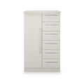 Bramwell Childrens Wardrobe Grey from Roseland Furniture