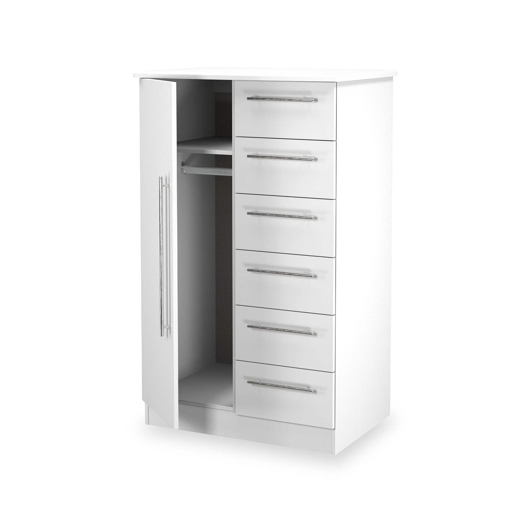 Bramwell Childrens Wardrobe White from Roseland Furniture