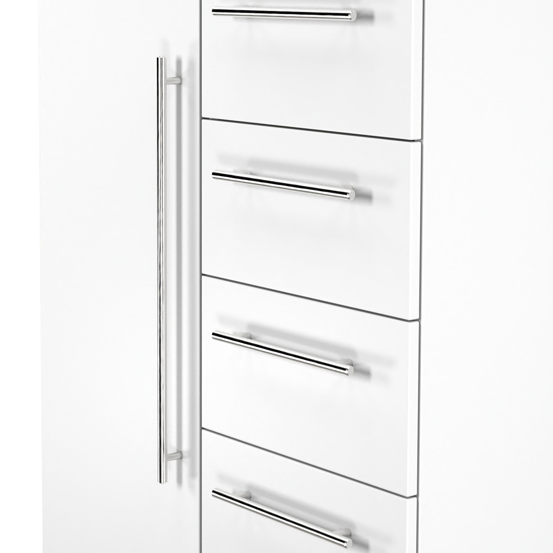 Bramwell Childrens Wardrobe White from Roseland Furniture