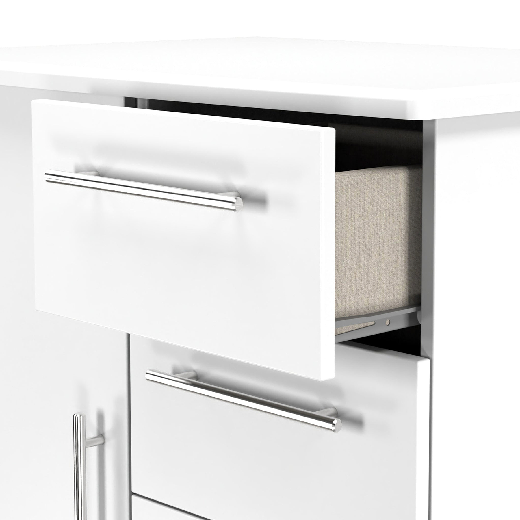 Bramwell Childrens Wardrobe White from Roseland Furniture