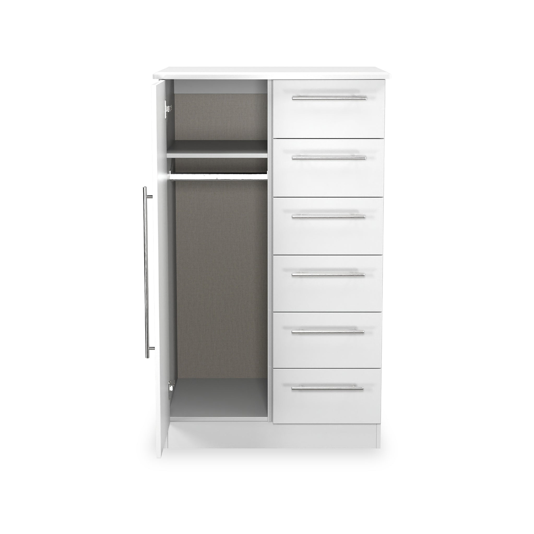 Bramwell Childrens Wardrobe White from Roseland Furniture