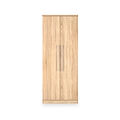 Bramwell Double Wardrobe Oak from Roseland Furniture