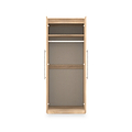 Bramwell Double Wardrobe Oak from Roseland Furniture
