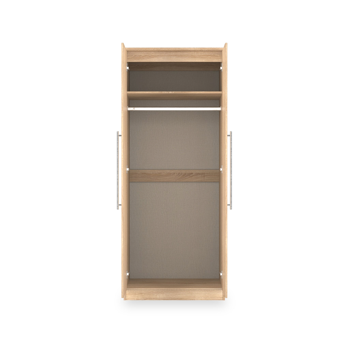 Bramwell Double Wardrobe Oak from Roseland Furniture