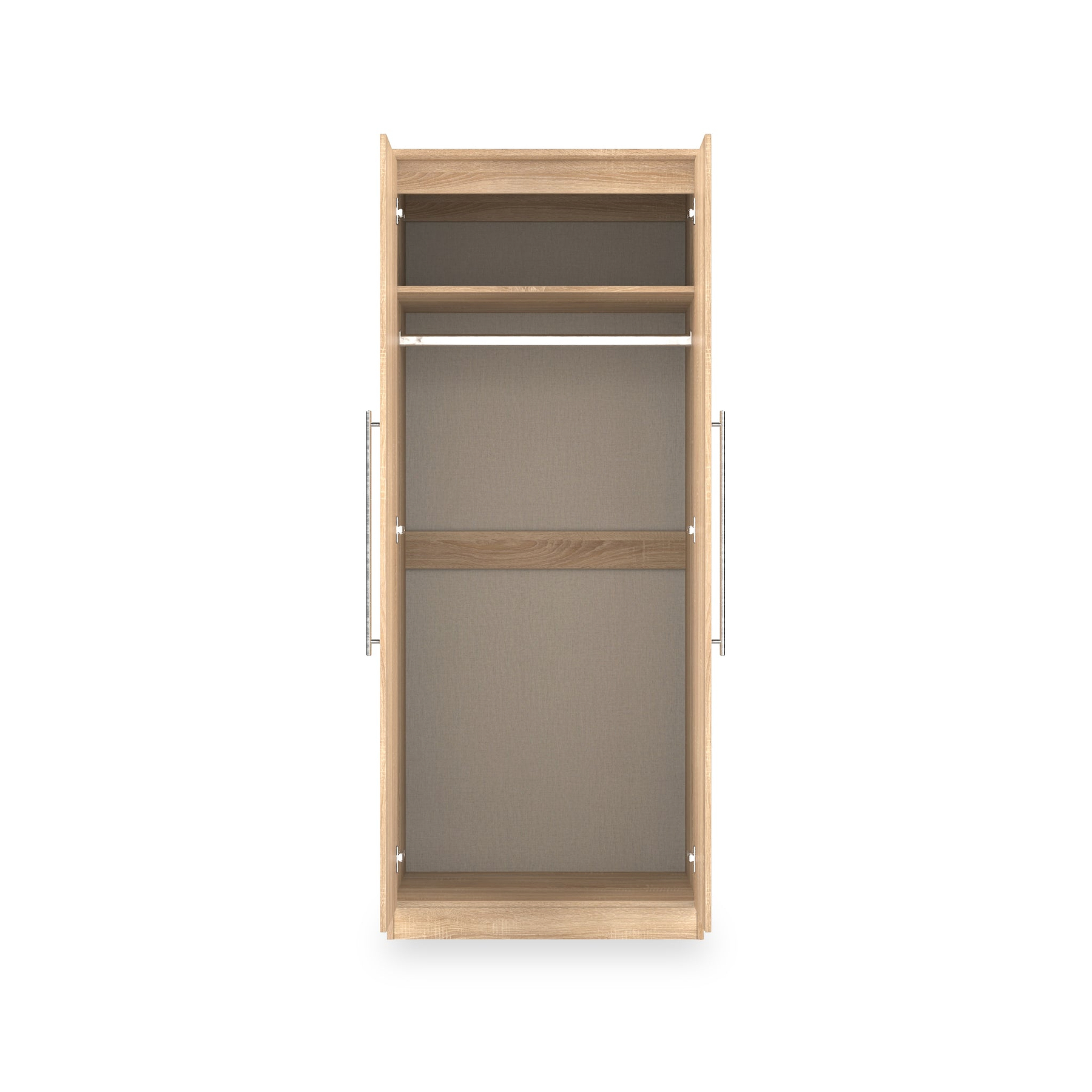 Bramwell Double Wardrobe Oak from Roseland Furniture