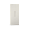 Bramwell Double Wardrobe Grey from Roseland Furniture