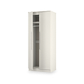 Bramwell Double Wardrobe Grey from Roseland Furniture