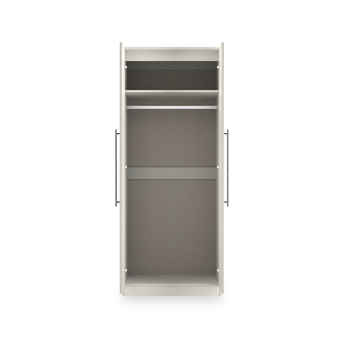 Bramwell Double Wardrobe Grey from Roseland Furniture