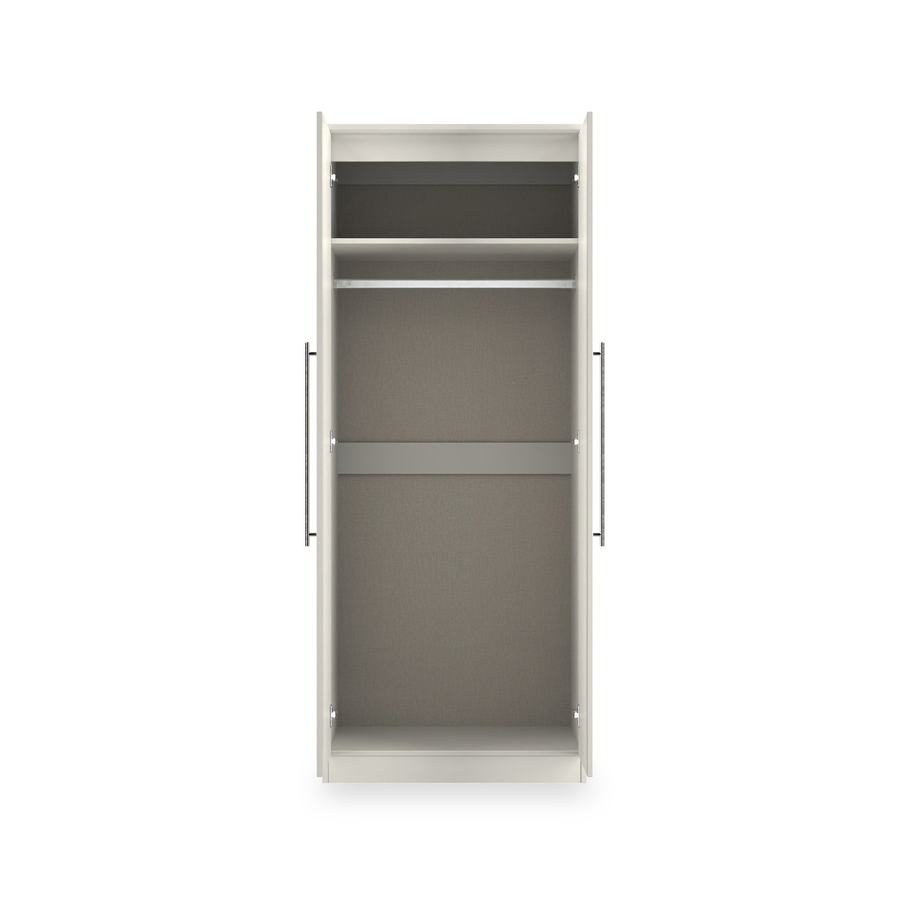 Bramwell Double Wardrobe Grey from Roseland Furniture