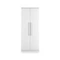 Bramwell Double Wardrobe White from Roseland Furniture