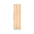 Bramwell Double Wardrobe w Drawers Oak from Roseland Furniture