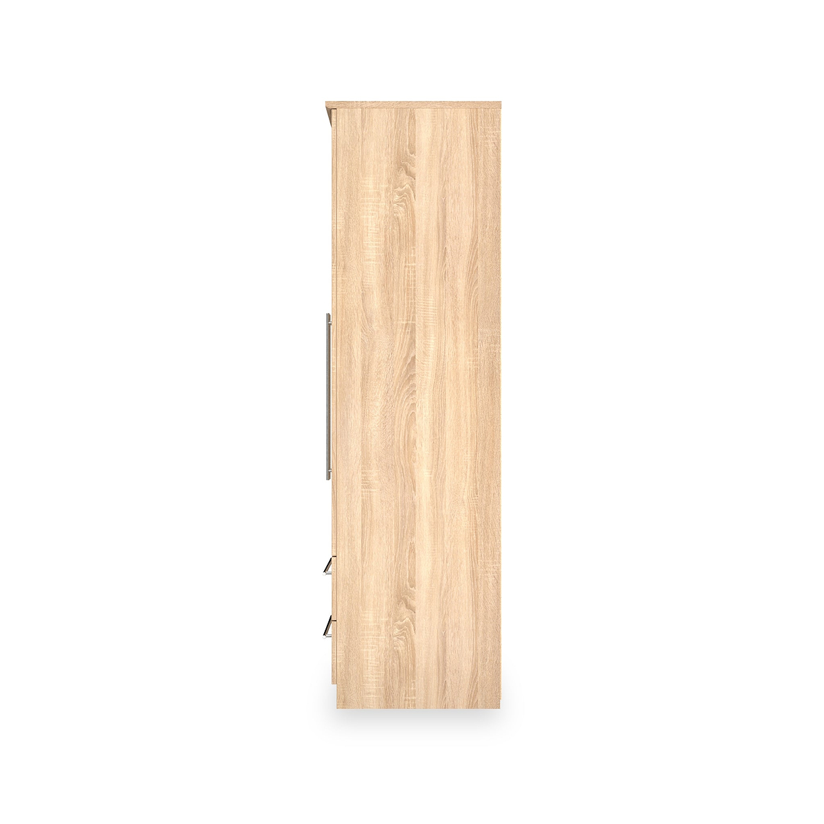 Bramwell Double Wardrobe w Drawers Oak from Roseland Furniture