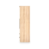 Bramwell Double Wardrobe w Drawers Oak from Roseland Furniture