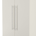 Bramwell Double Wardrobe w Drawers Grey from Roseland Furniture