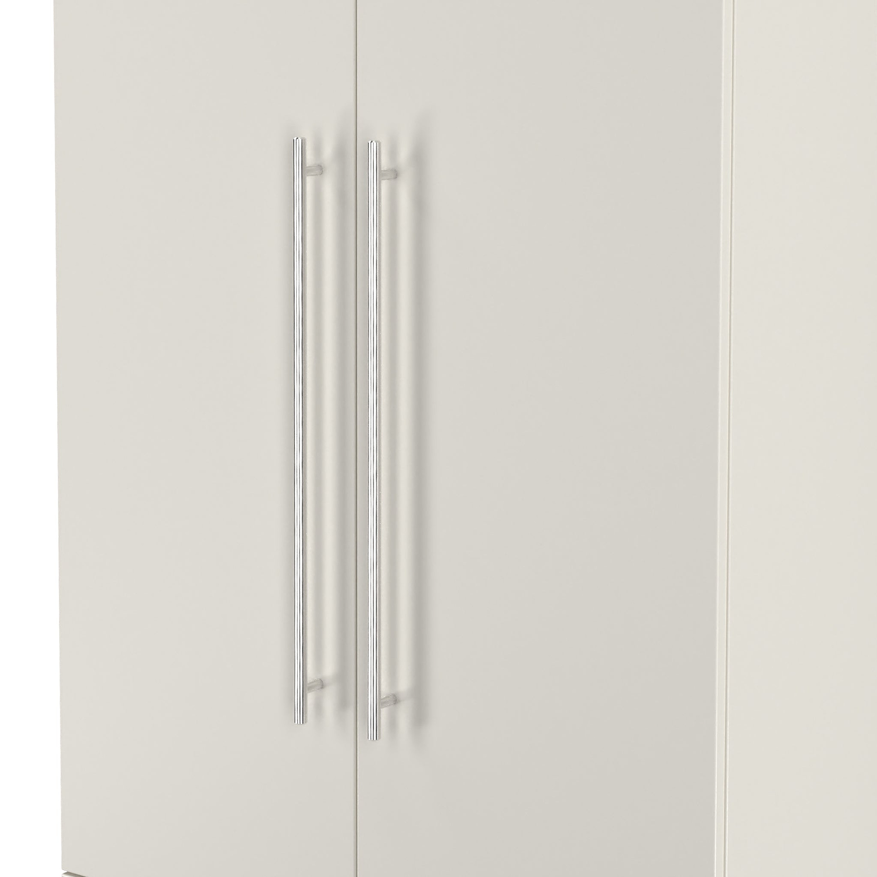 Bramwell Double Wardrobe w Drawers Grey from Roseland Furniture
