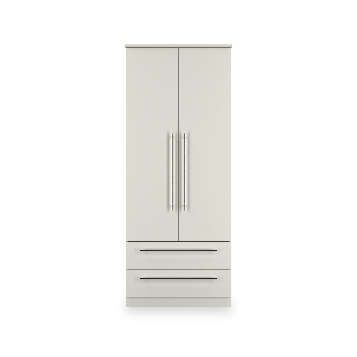 Bramwell Double Wardrobe w Drawers Grey from Roseland Furniture