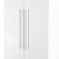Bramwell Double Wardrobe w Drawers White from Roseland Furniture