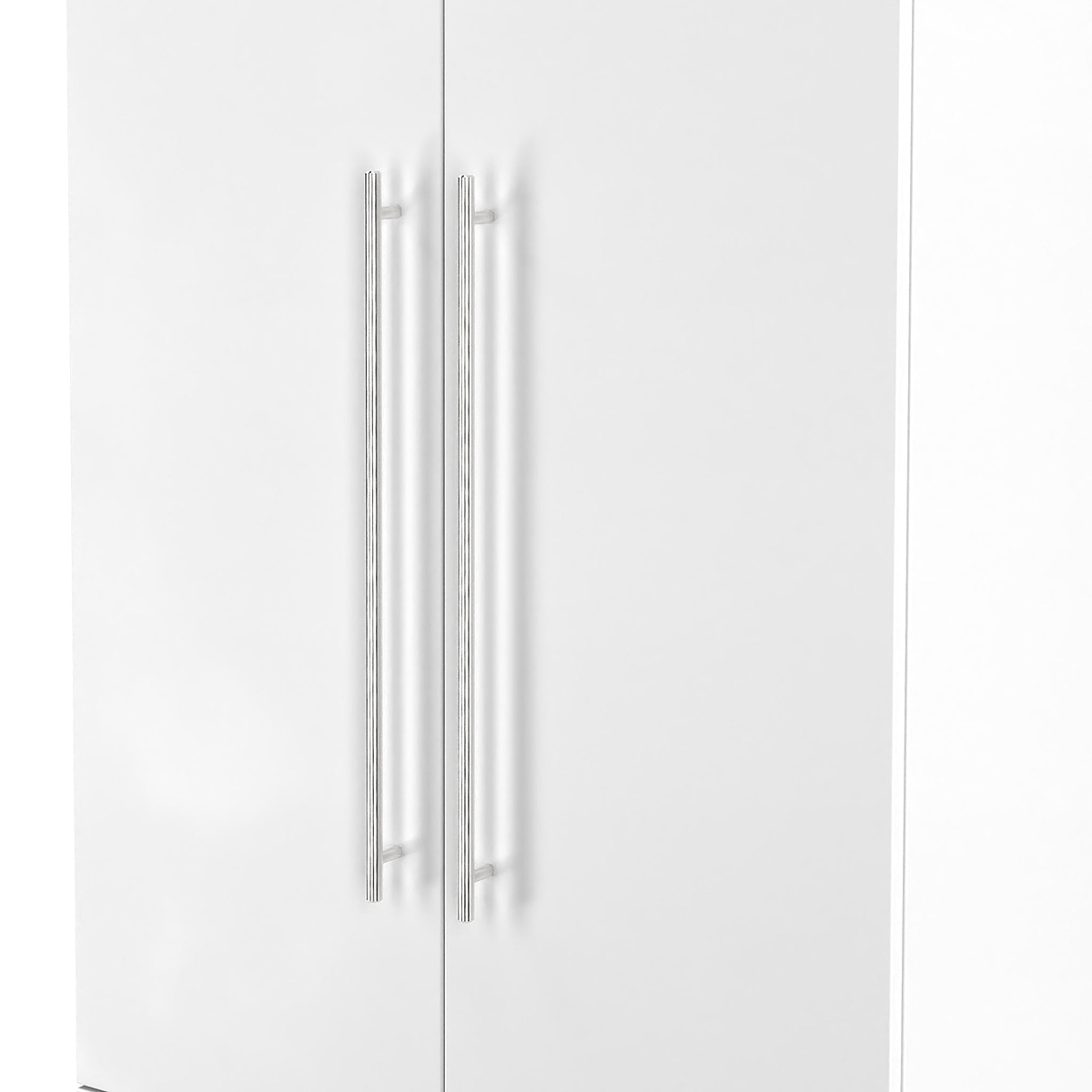 Bramwell Double Wardrobe w Drawers White from Roseland Furniture