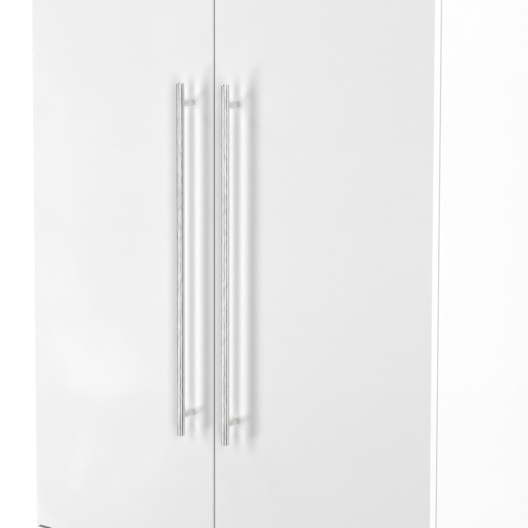 Bramwell Double Wardrobe w Drawers White from Roseland Furniture