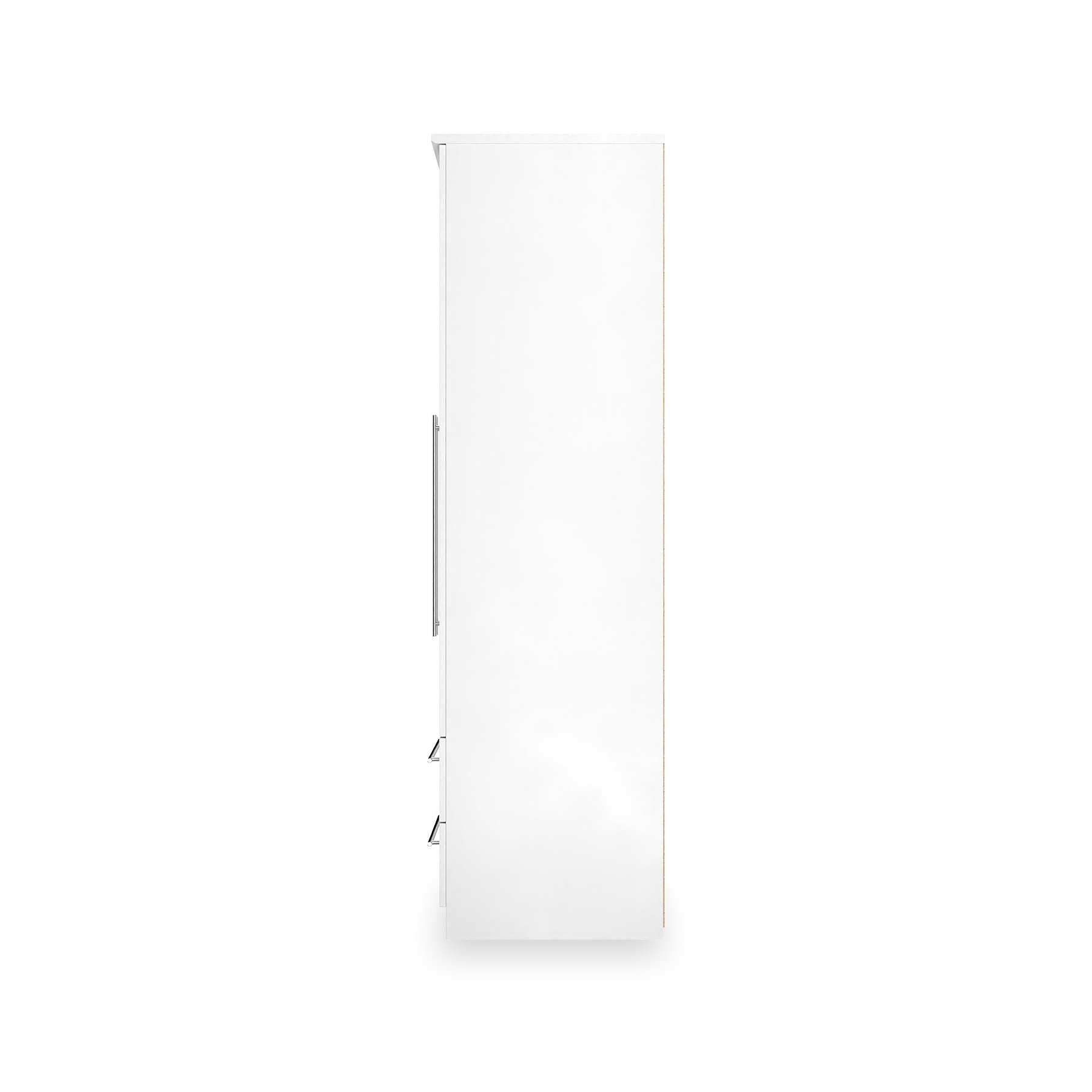 Bramwell Double Wardrobe w Drawers White from Roseland Furniture