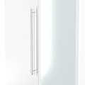 Bramwell Double Mirrored Wardrobe w Drawers White from Roseland Furniture
