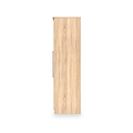 Bramwell Triple Mirrored Wardrobe Oak from Roseland Furniture