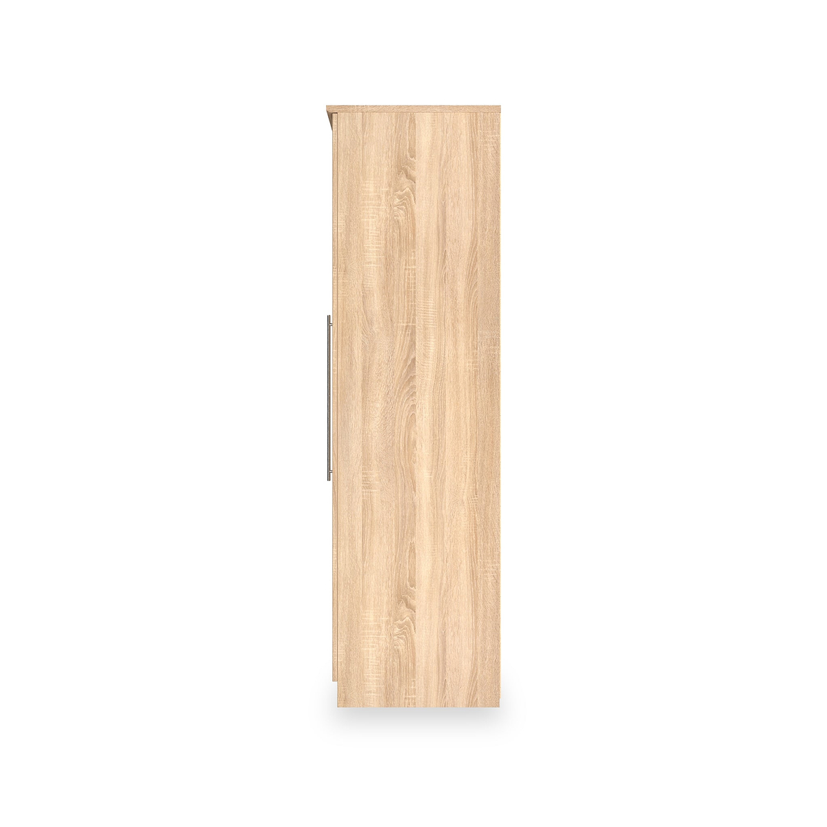 Bramwell Triple Mirrored Wardrobe Oak from Roseland Furniture