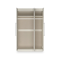 Bramwell Triple Mirrored Wardrobe Grey from Roseland Furniture
